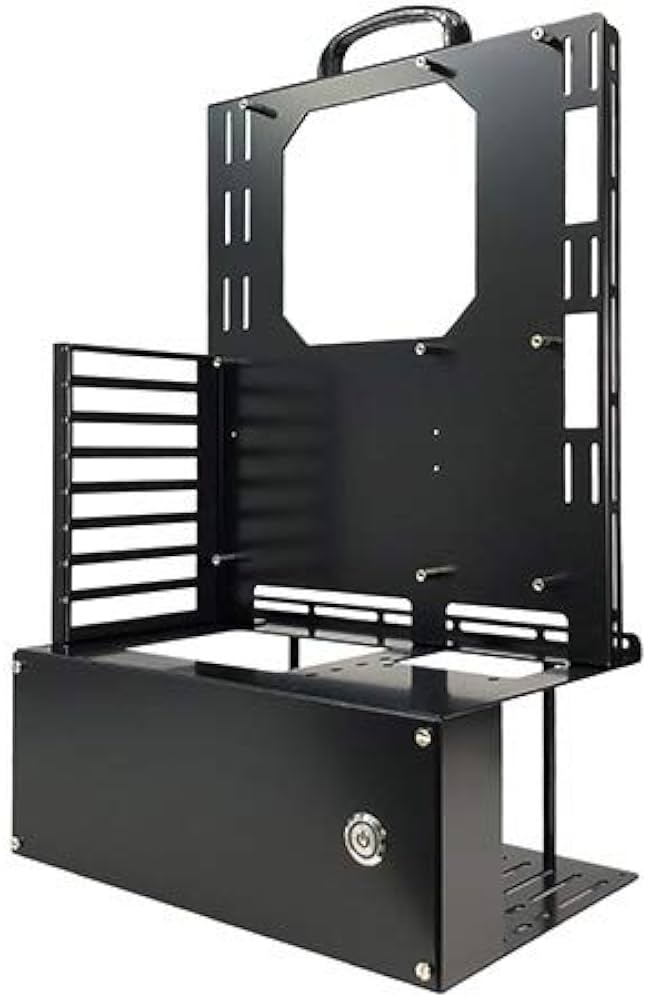 Amazon | 長尾製作所 PCケース N-FRAME-ATX ブラック | 長尾